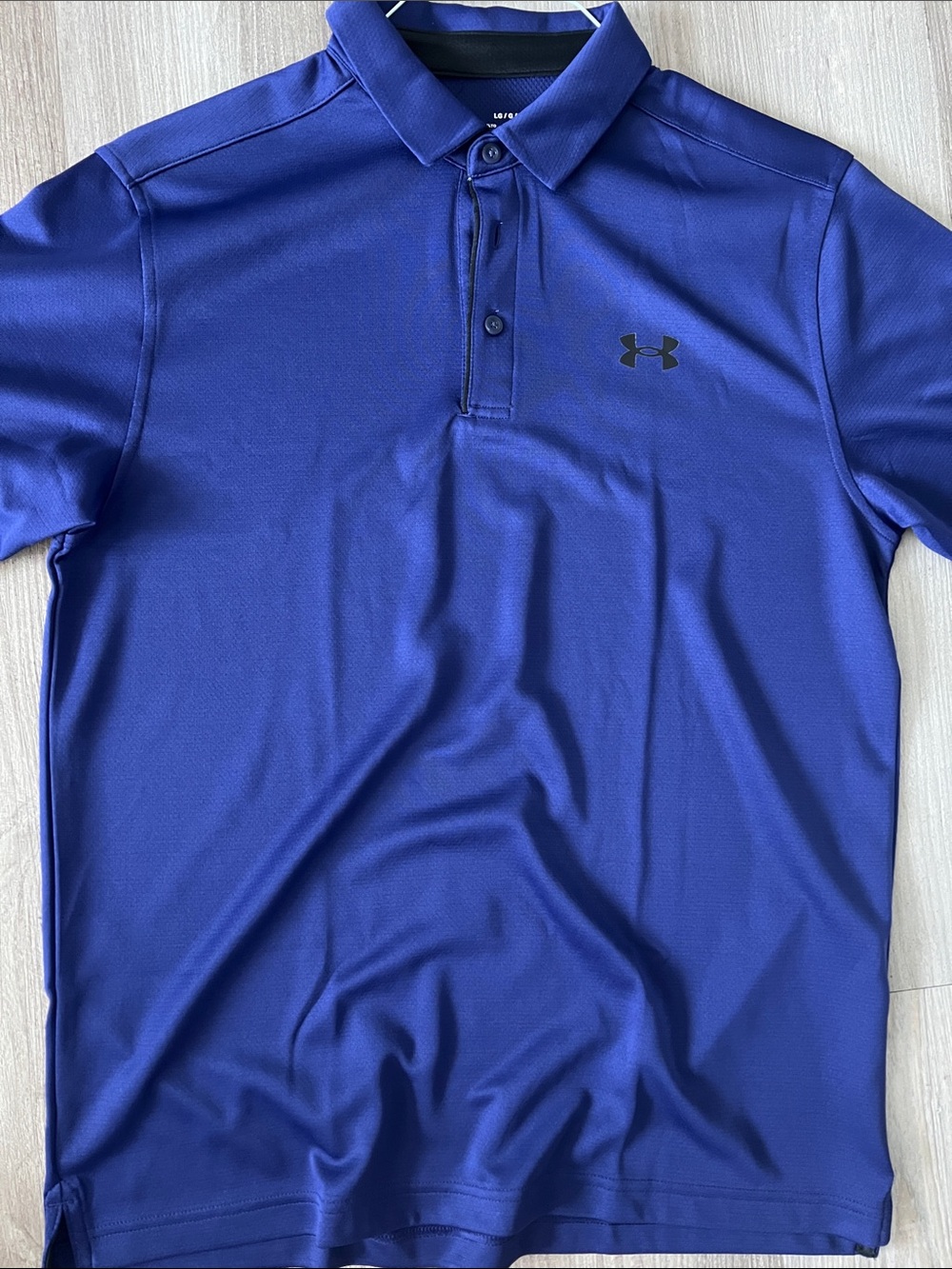 Under Armour Men's Royal Blue Short Sleeve Polo